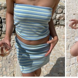 Djerf Avenue Tube Skirt Slushy